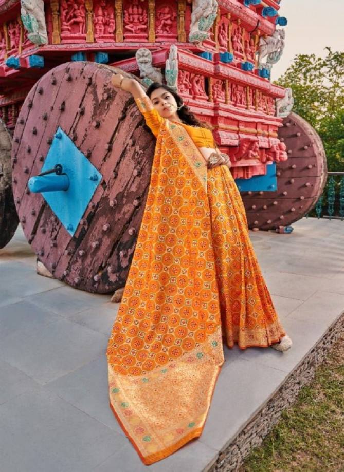 Minal Silk 7700 Manjubaa New Latest Designer Festive Wear Banarasi Soft Silk Saree Collection